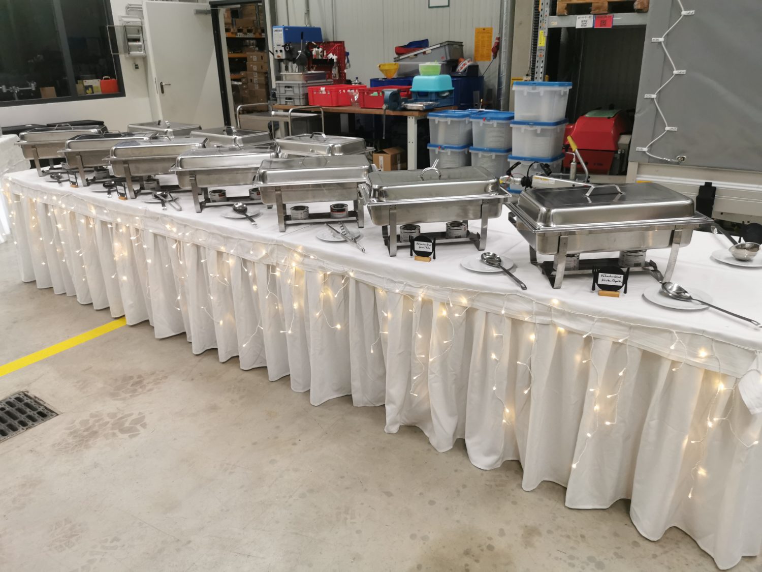 Catering-Buffet von Sodann