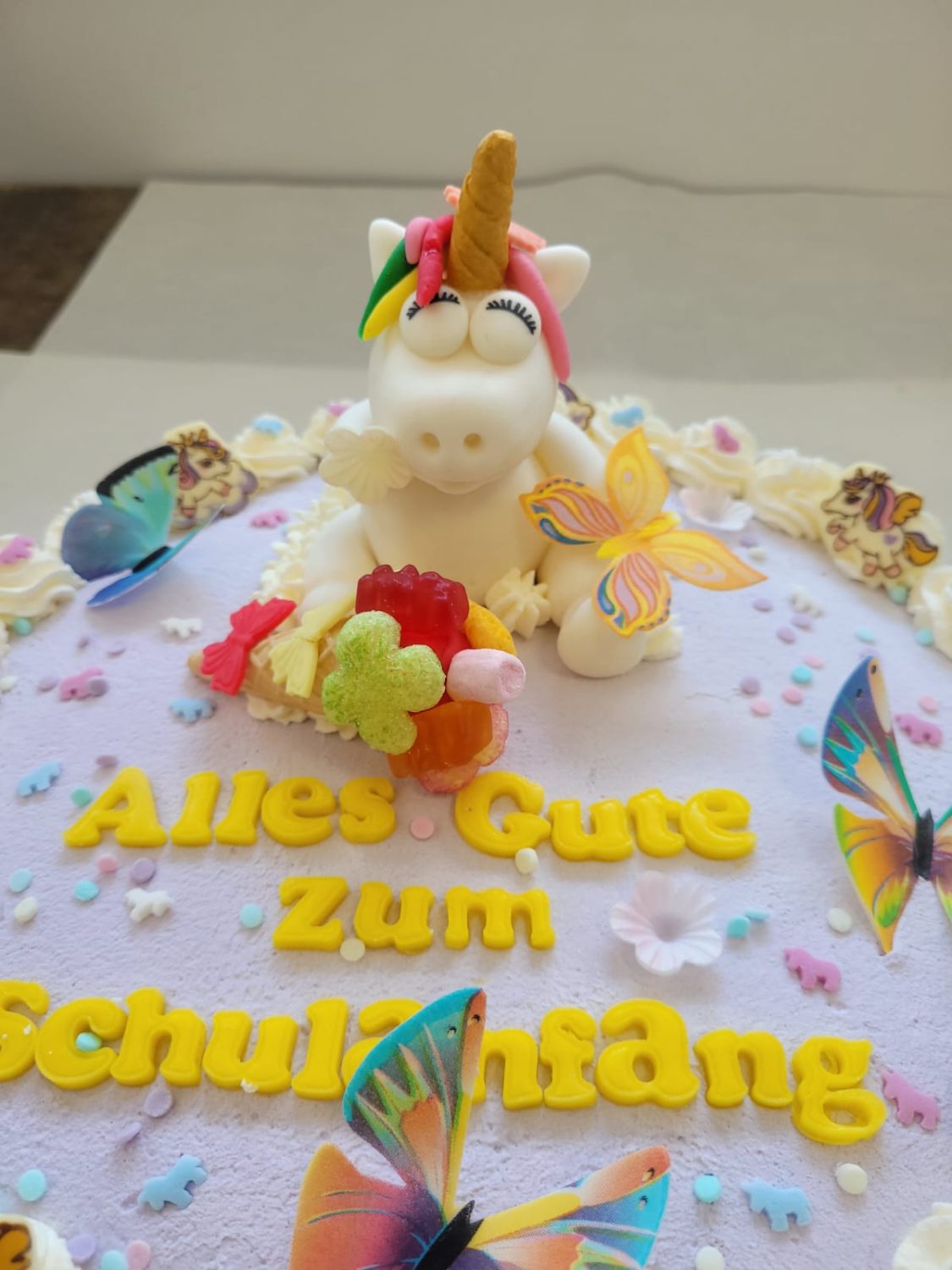 Einhorn-Torte
