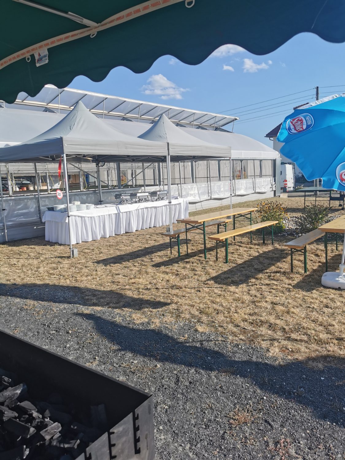 Catering im Festzelt